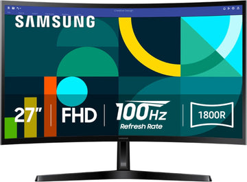 Samsung 27" Essential FHD Curved Monitor